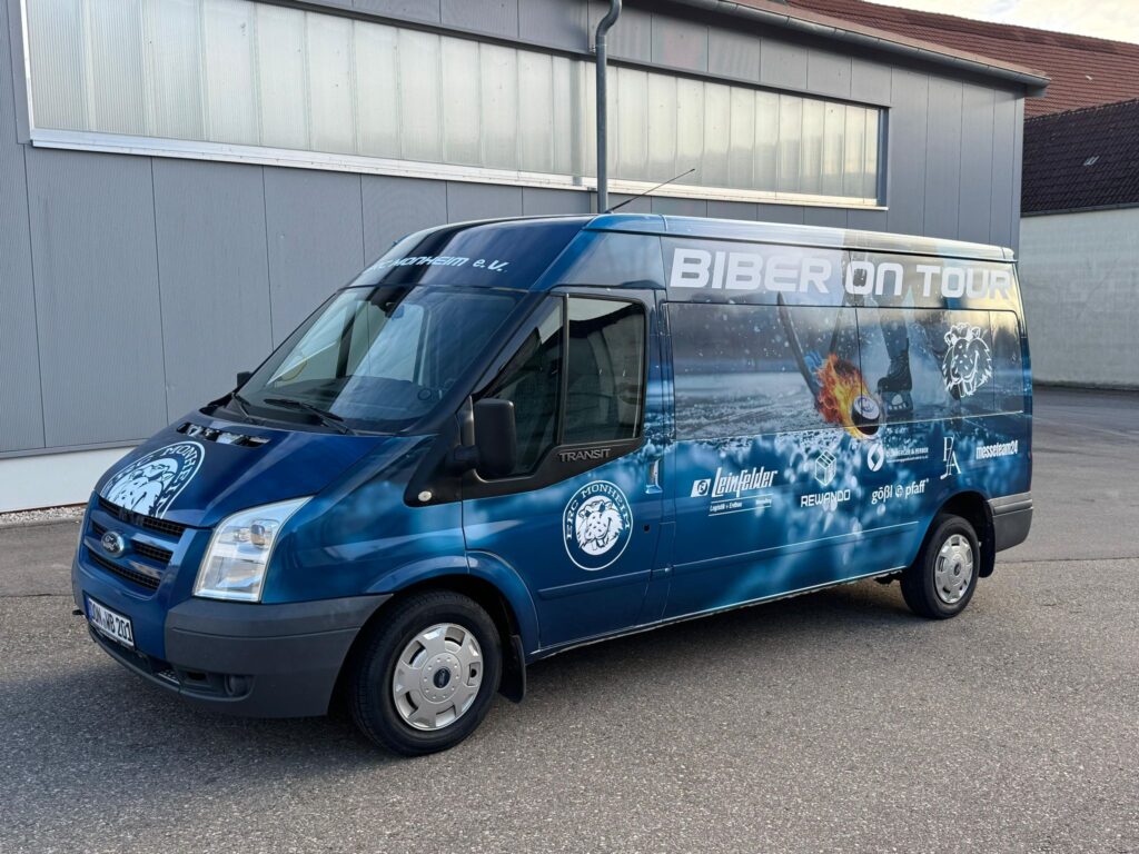 ERC Monheim Eishockey Mannschaftsbus